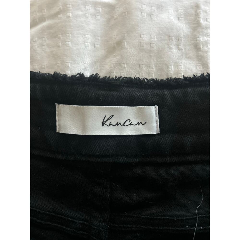 Kancan All Over Graffiti Art Black Skinny Jeans Size 7/27 - Picture 10 of 12